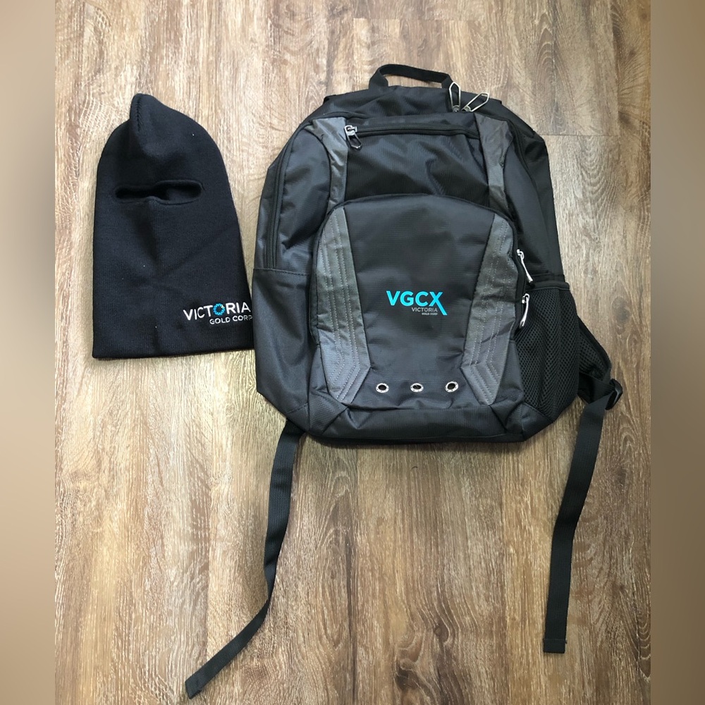NWOT - Black Men's Backpack with Logo